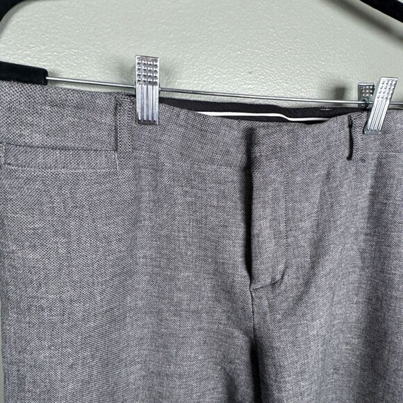 Kut From The Kloth Thick Heavy Knit Stretchy Tweed Look Ankle Pants Womens Sz 14 - Picture 14 of 14